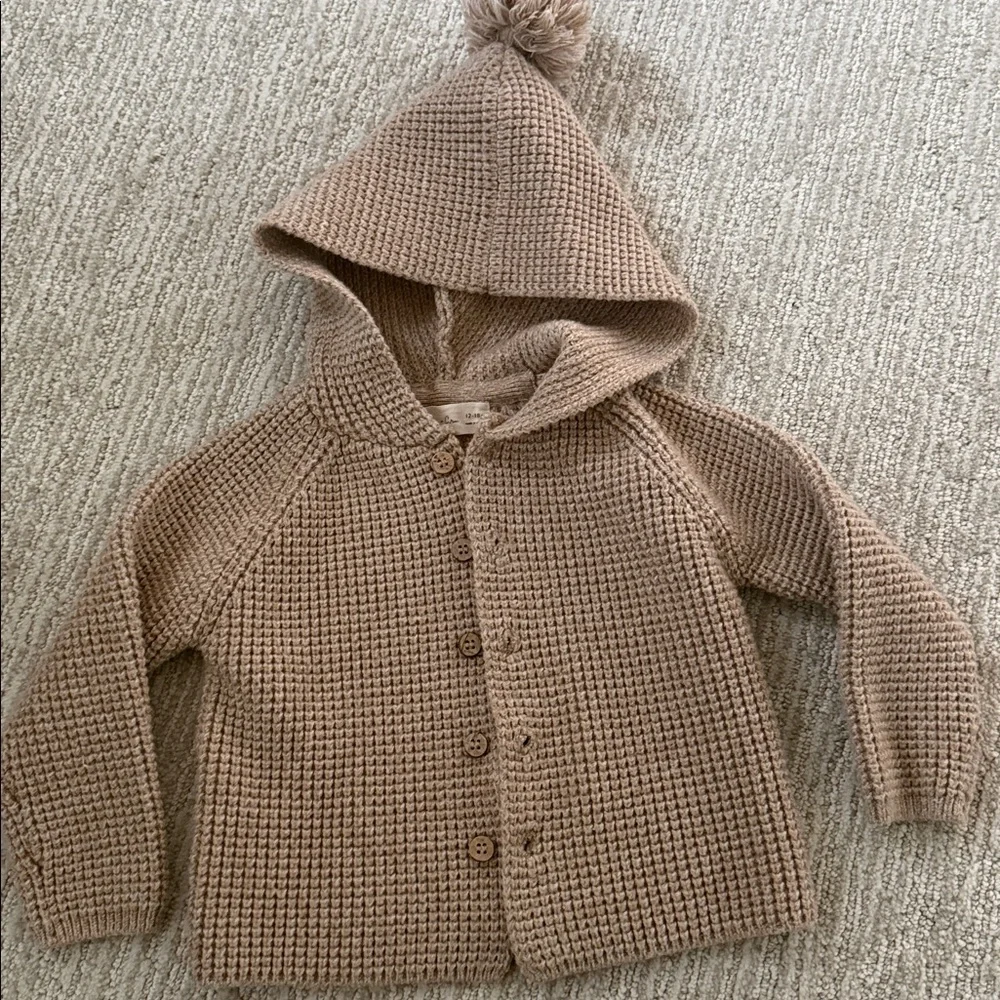 Rylee + Cru Knit Cardigan in Cream